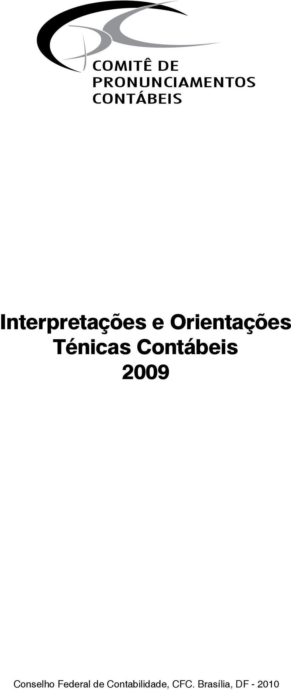 Contábeis 2009 Conselho Federal de