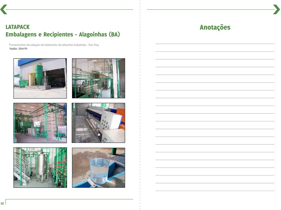 Fornecimento de estação de tratamento