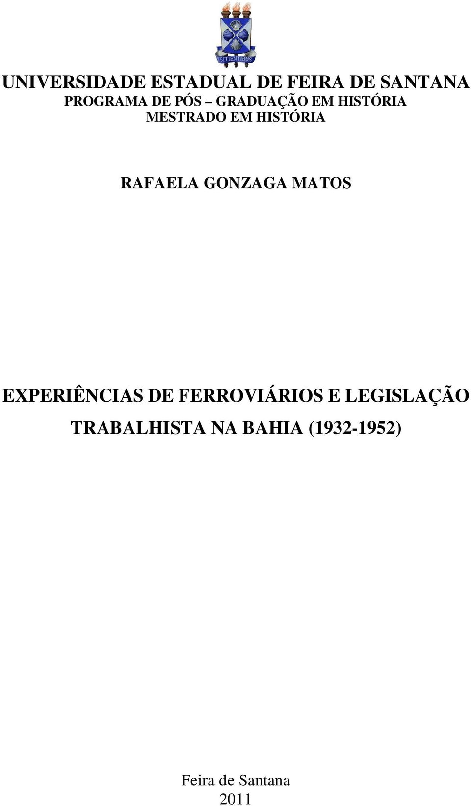 GONZAGA MATOS EXPERIÊNCIAS DE FERROVIÁRIOS E