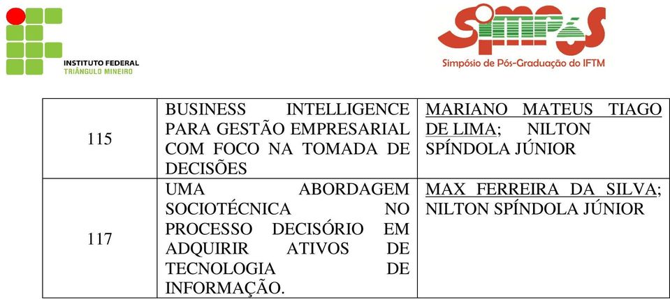 SOCIOTÉCNICA PROCESSO CISÓRIO EM ADQUIRIR ATIVOS