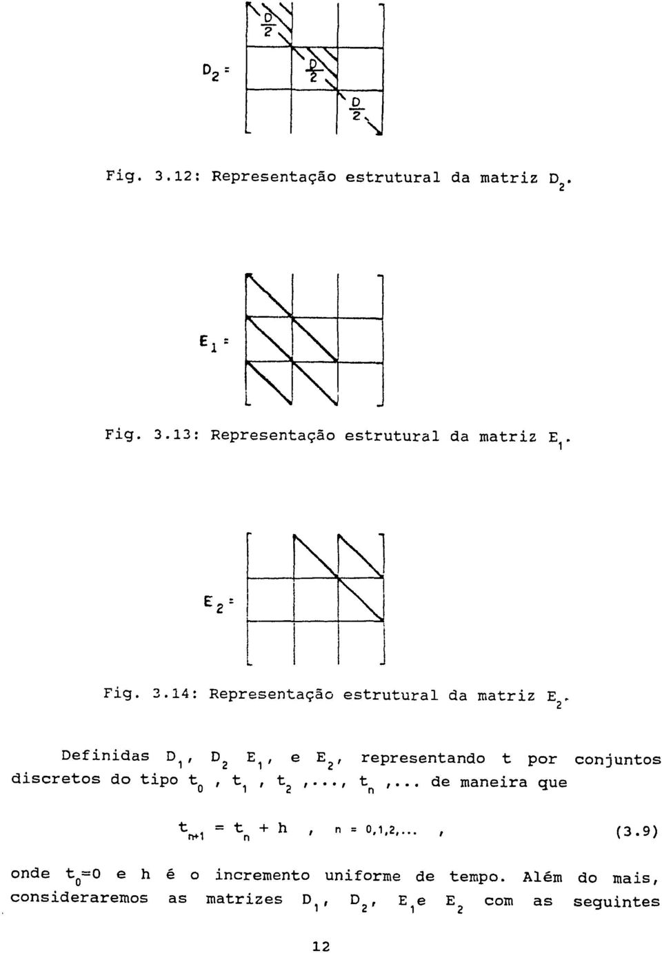 13: Representação estrutural da matriz E Fig. 3.