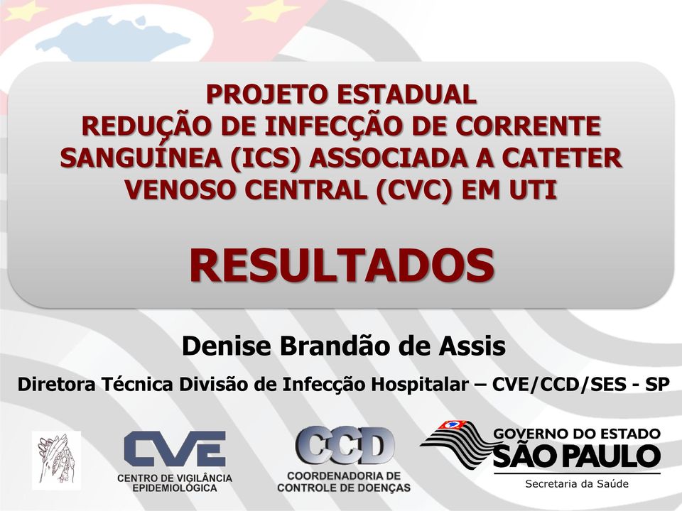 (CVC) EM UTI RESULTADOS Denise Brandão de Assis