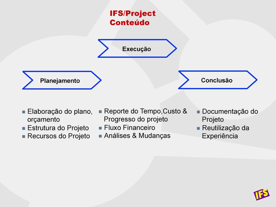 Reporte do Tempo,Custo & Progresso do projeto n Fluxo Financeiro n