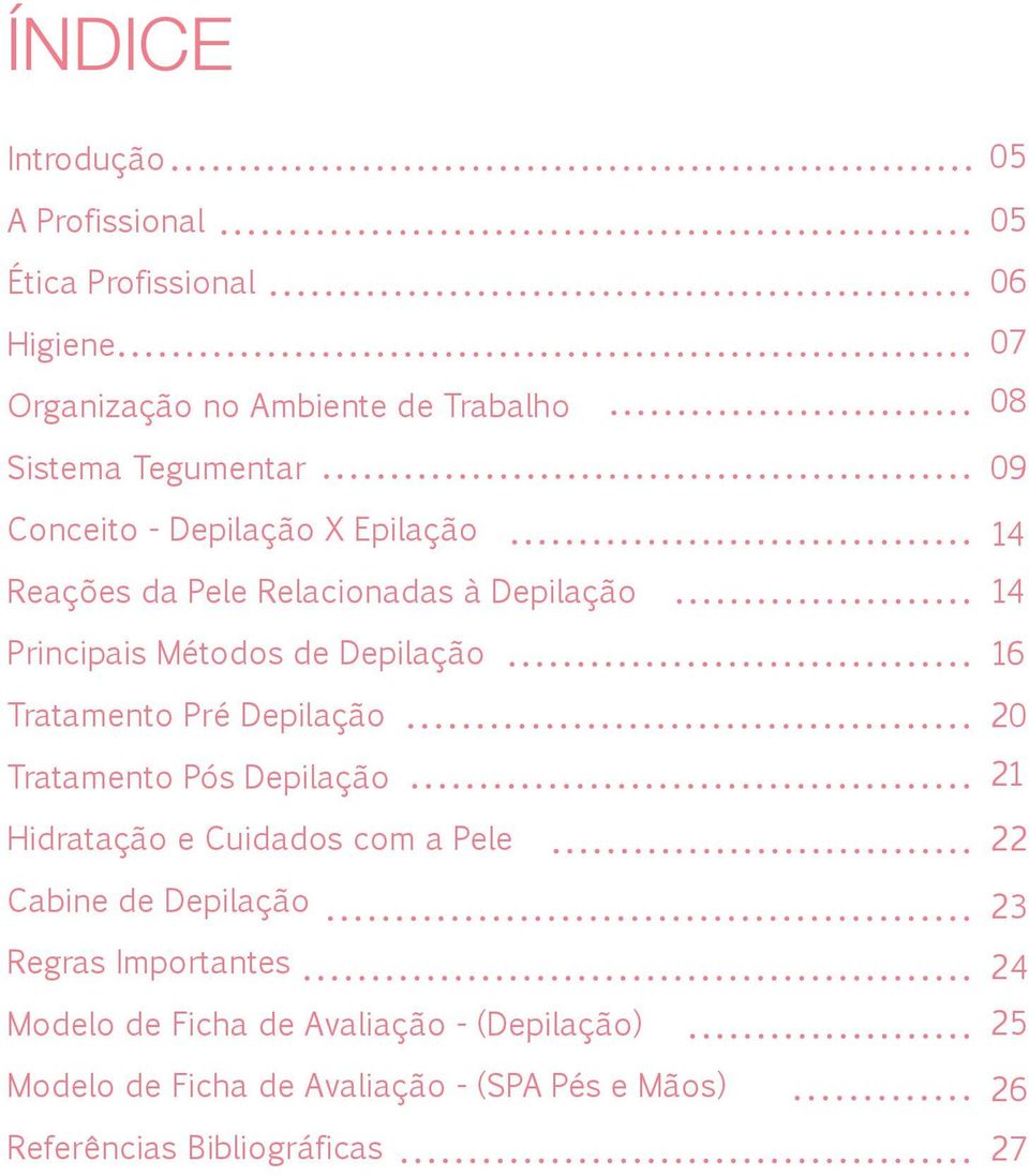 Tratamento Pós Depilação Hidratação e Cuidados com a Pele Cabine de Depilação Regras Importantes Modelo de Ficha de Avaliação -