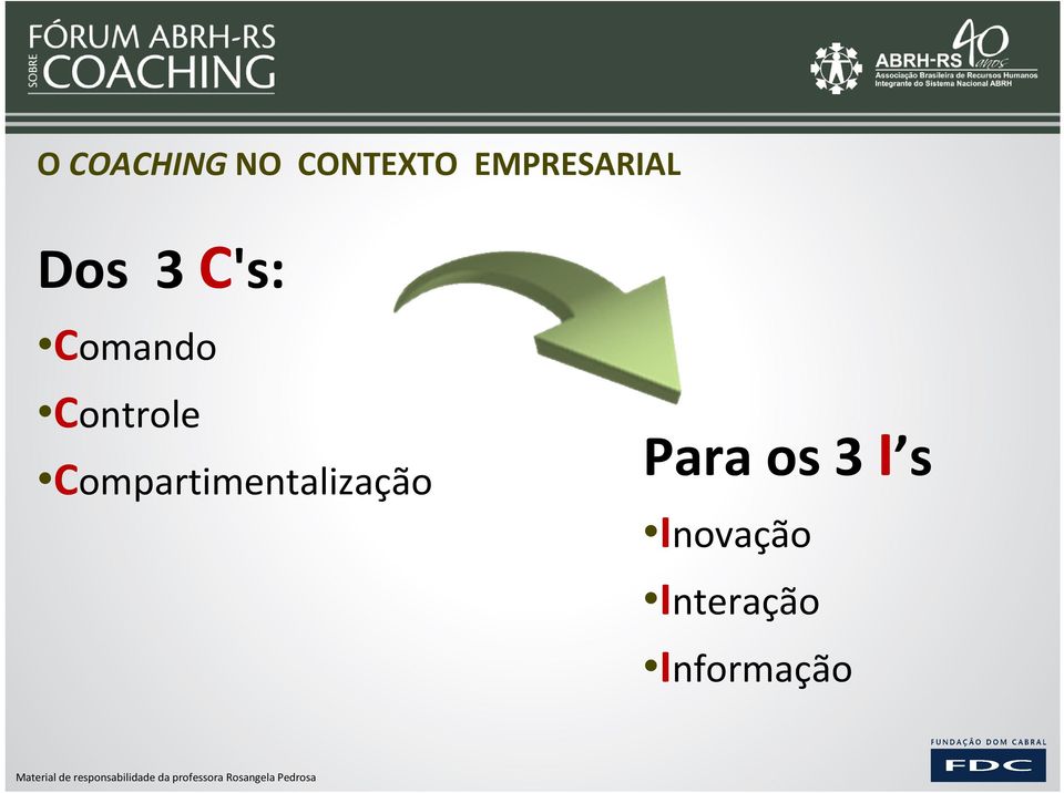 Controle Compartimentalização