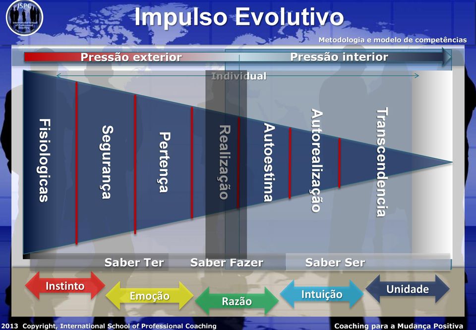 Realização Pertença Segurança Fisiologicas Saber Ter