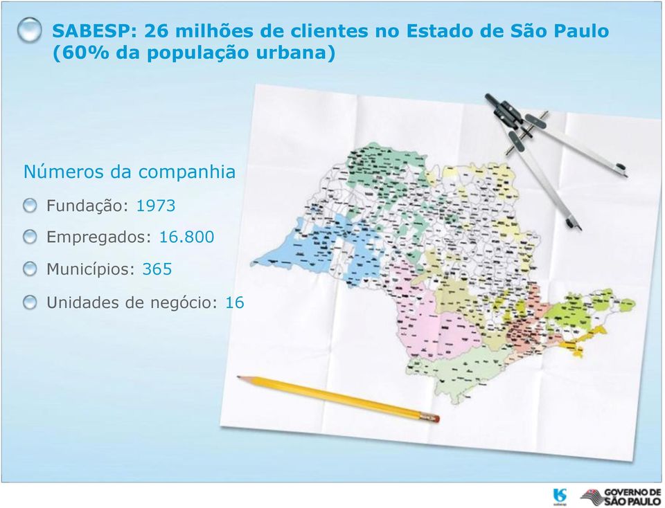 da companhia Fundação: 1973 Empregados: 16.