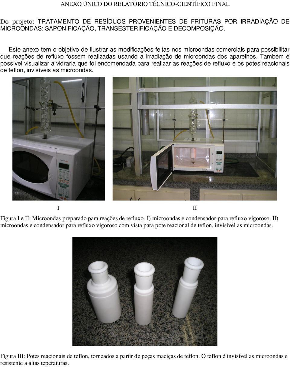 Também é possível visualizar a vidraria que foi encomendada para realizar as reações de refluxo e os potes reacionais de teflon, invisíveis as microondas.