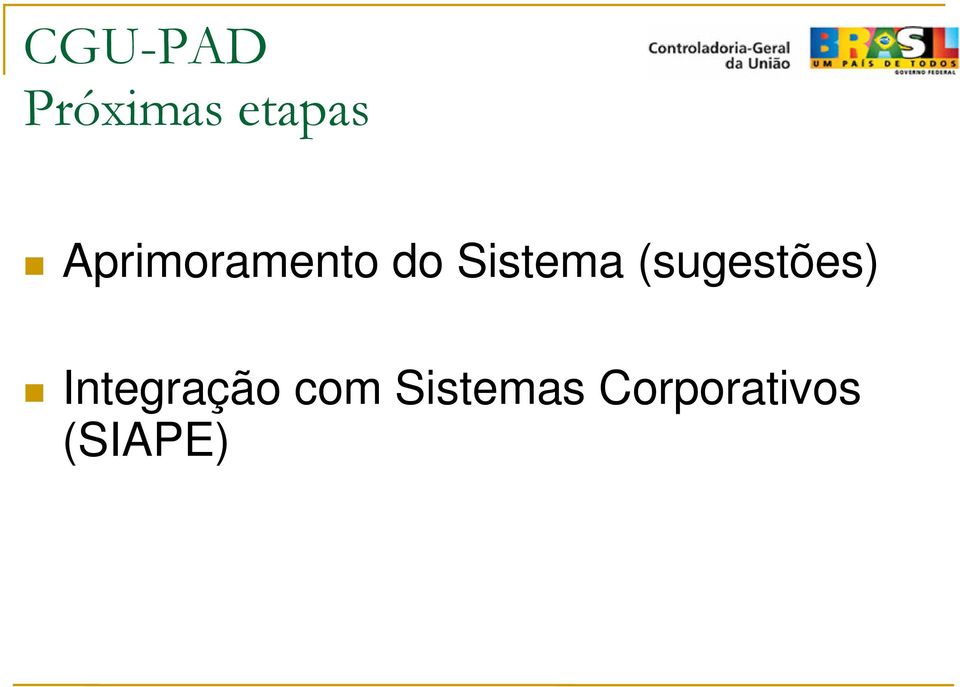 (sugestões) Integração com