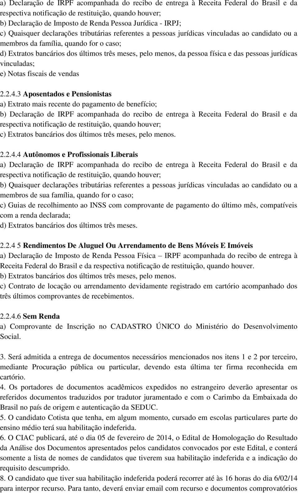 Notas fiscais de vendas 2.2.4.