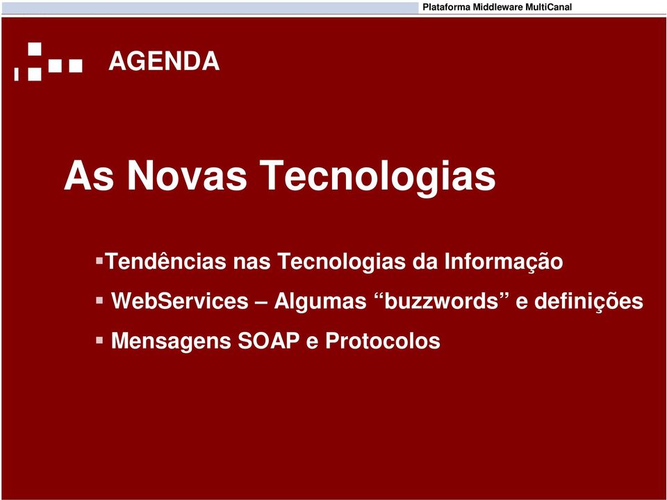 Informação WebServices Algumas