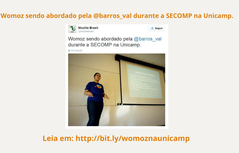 SECOMP na Unicamp.