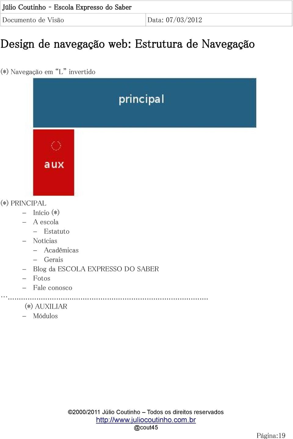 escola Estatuto Notícias Acadêmicas Gerais Blog da ESCOLA