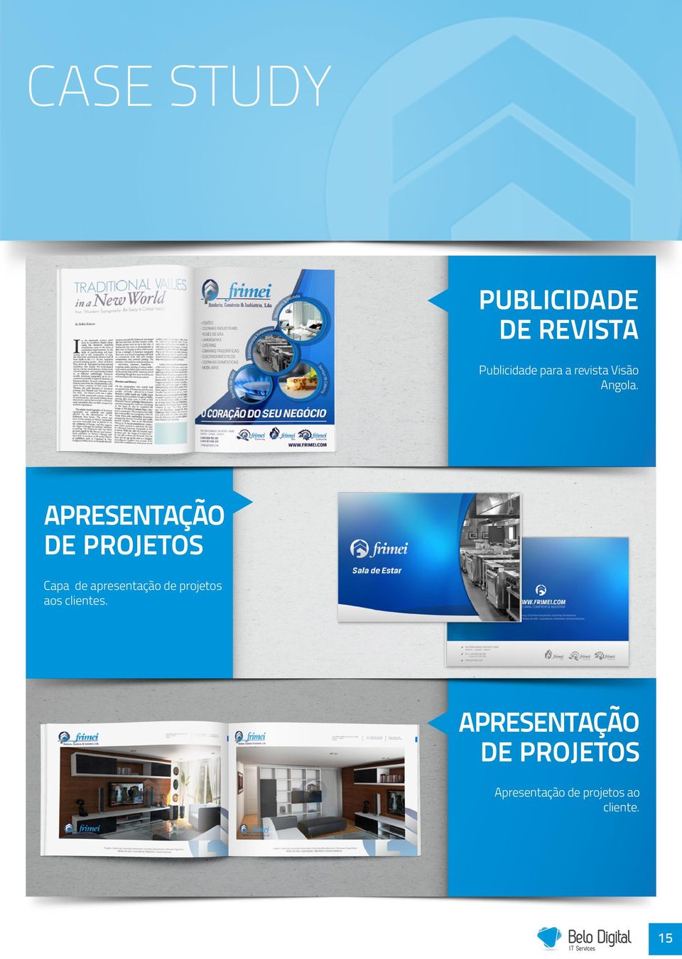 APRESENTAÇÃO DE PROJETOS Capa de apresentação de