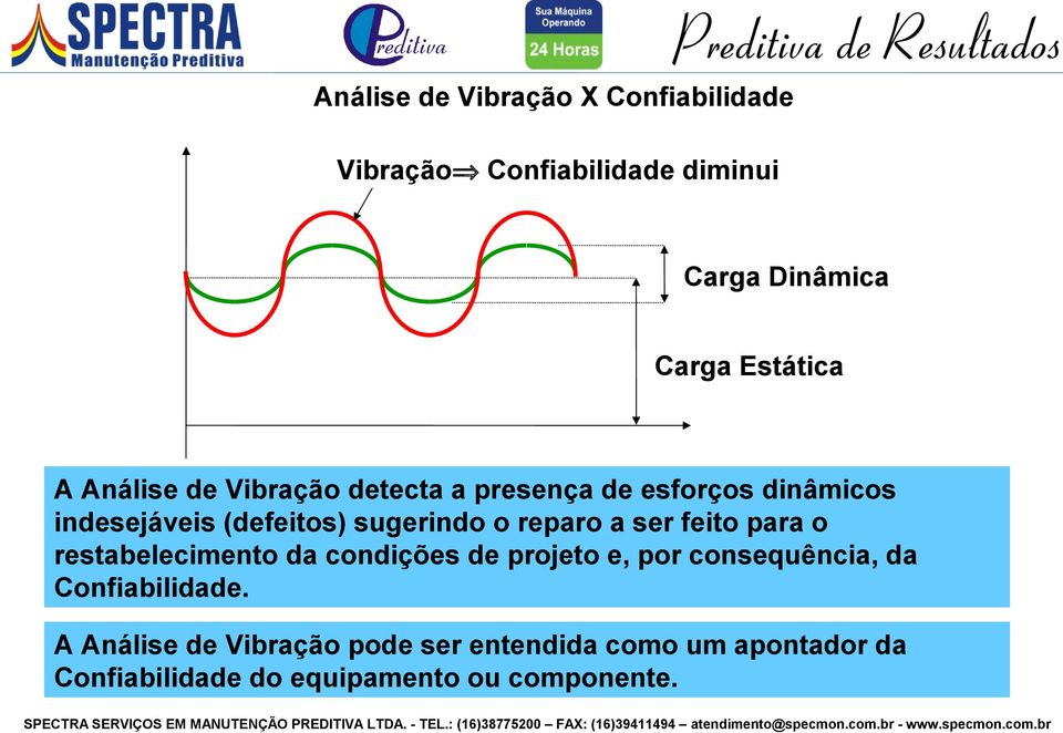 reparo a ser feito para o restabelecimento da condições de projeto e, por consequência, da