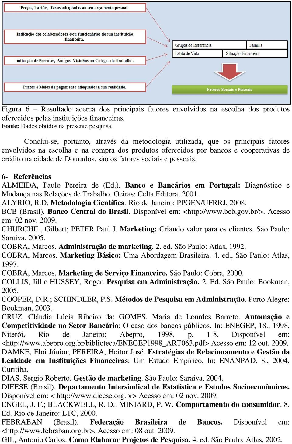 são os fatores sociais e pessoais. 6- Referências ALMEIDA, Paulo Pereira de (Ed.). Banco e Bancários em Portugal: Diagnóstico e Mudança nas Relações de Trabalho. Oeiras: Celta Editora, 2001.