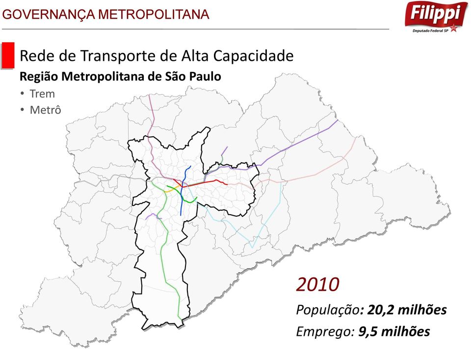 de São Paulo Trem Metrô 2010