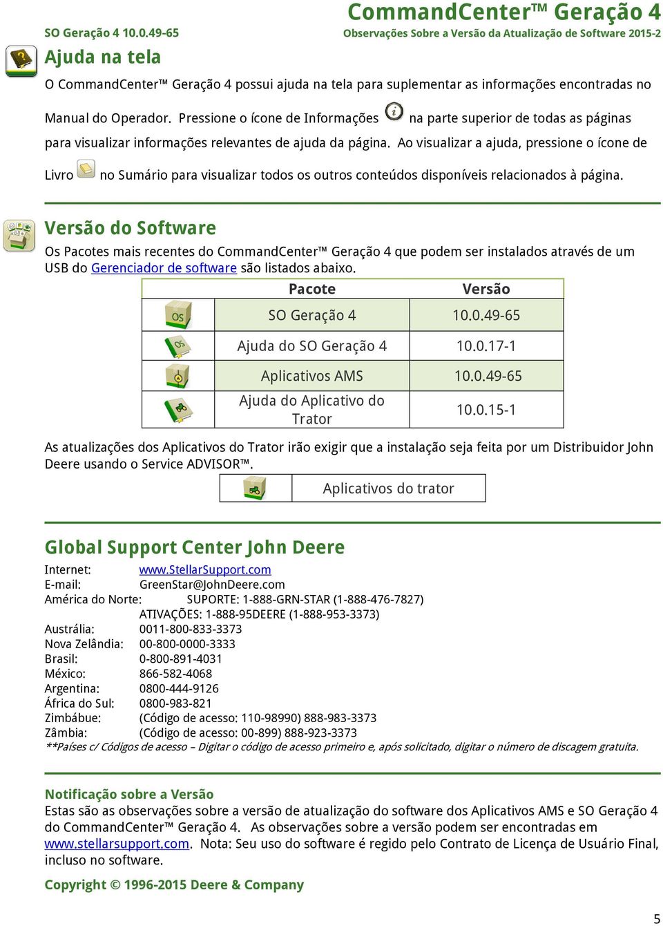 Ao visualizar a ajuda, pressione o ícone de Livro no Sumário para visualizar todos os outros conteúdos disponíveis relacionados à página.