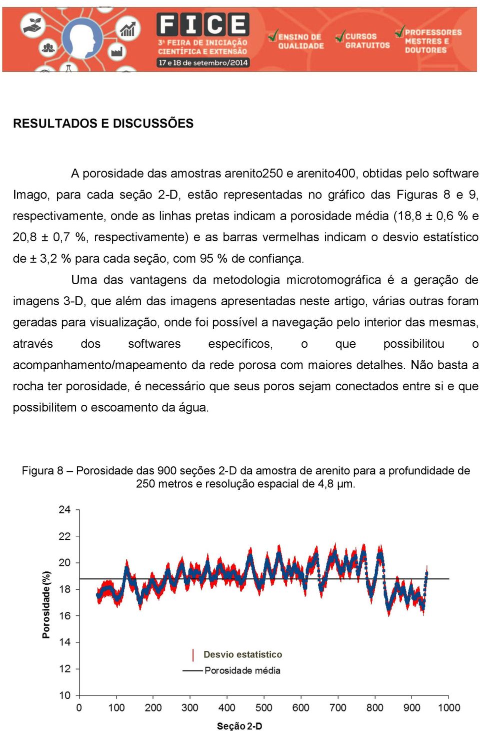 Uma das vantagens da metodologia microtomográfica é a geração de imagens 3-D, que além das imagens apresentadas neste artigo, várias outras foram geradas para visualização, onde foi possível a