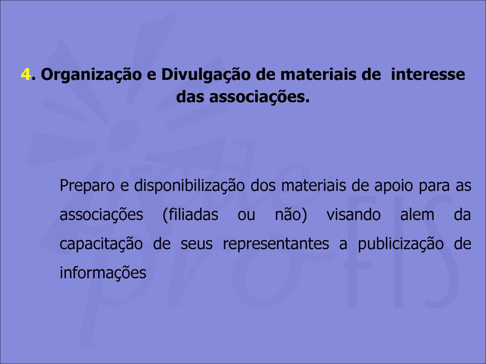 Preparo e disponibilização dos materiais de apoio para as