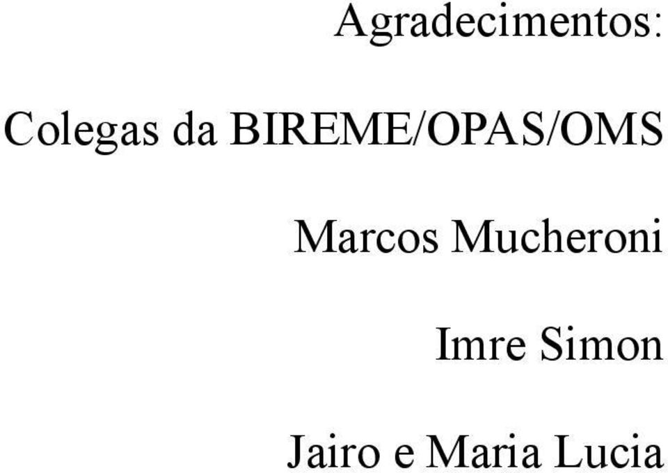 BIREME/OPAS/OMS Marcos