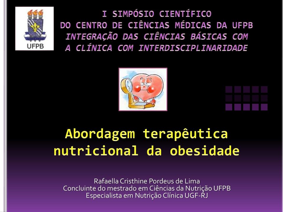 Ciências da Nutrição UFPB