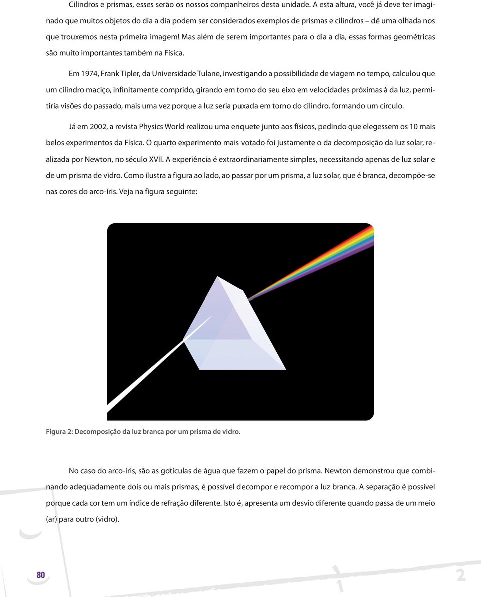 Mas além de serem importantes para o dia a dia, essas formas geométricas são muito importantes também na Física.