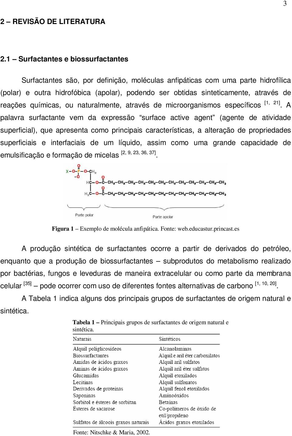 reações químicas, ou naturalmente, através de microorganismos específicos [1, 21].