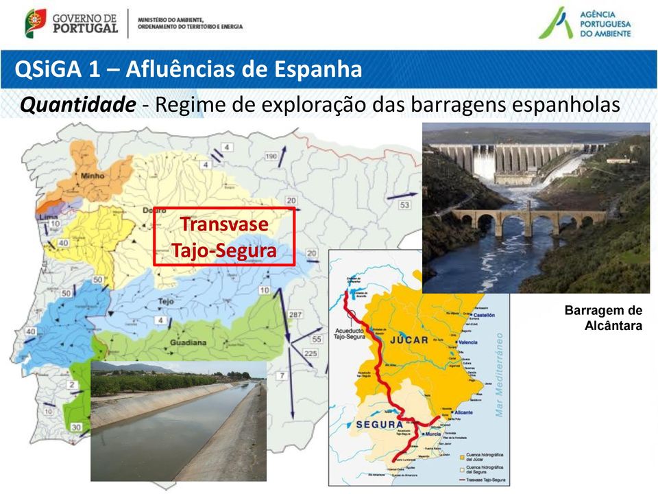 exploração das barragens