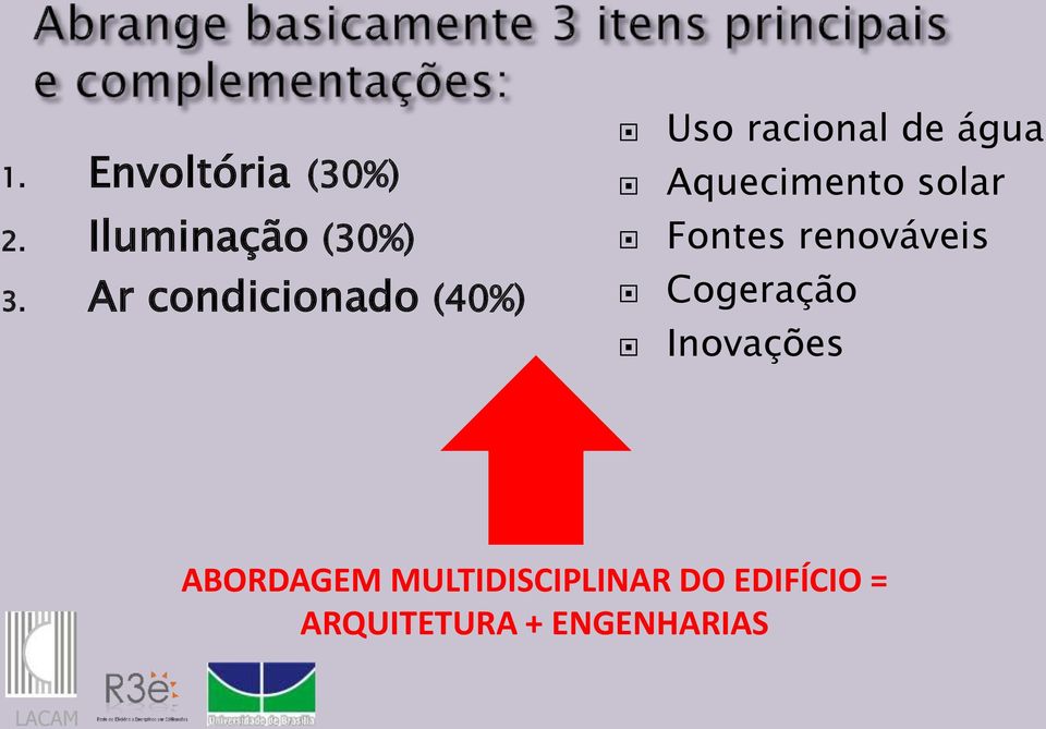 Aquecimento solar Fontes renováveis Cogeração