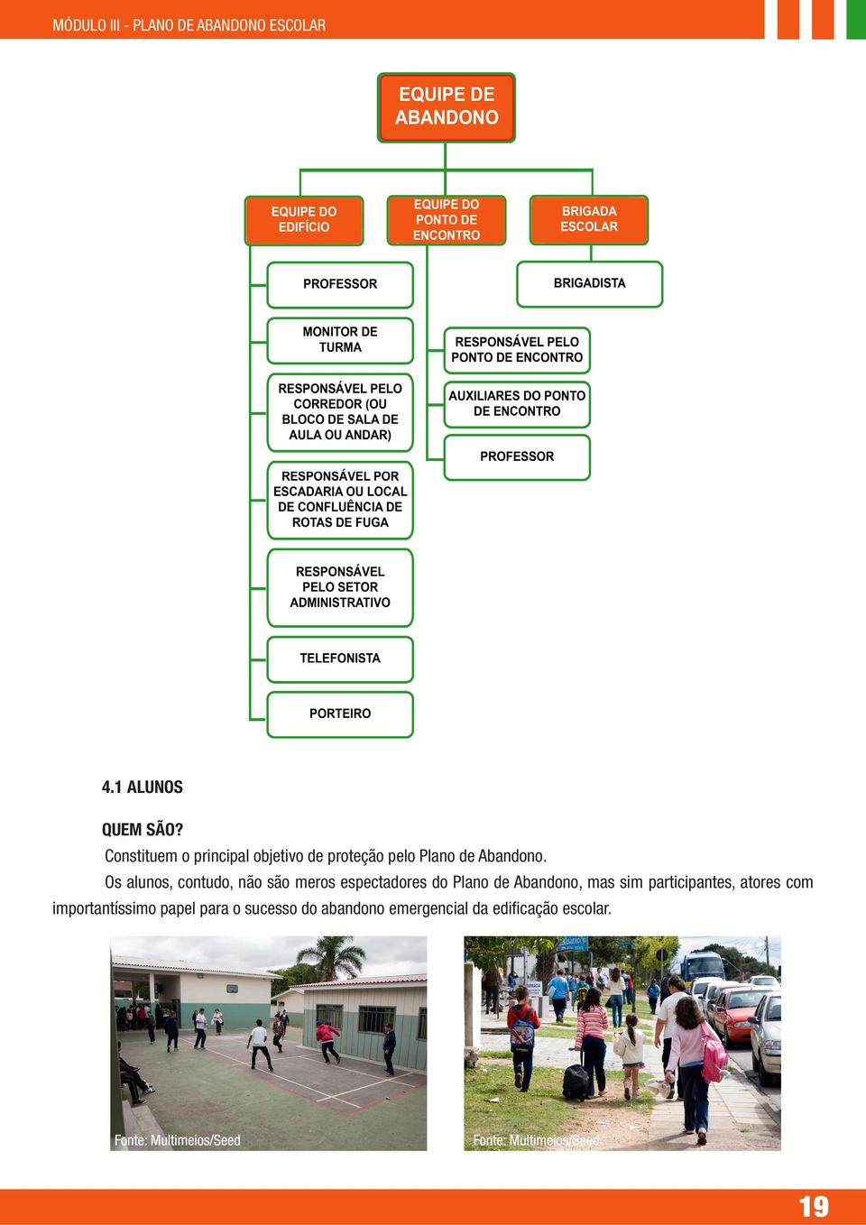 Os alunos, contudo, não são meros espectadores do Plano de Abandono,