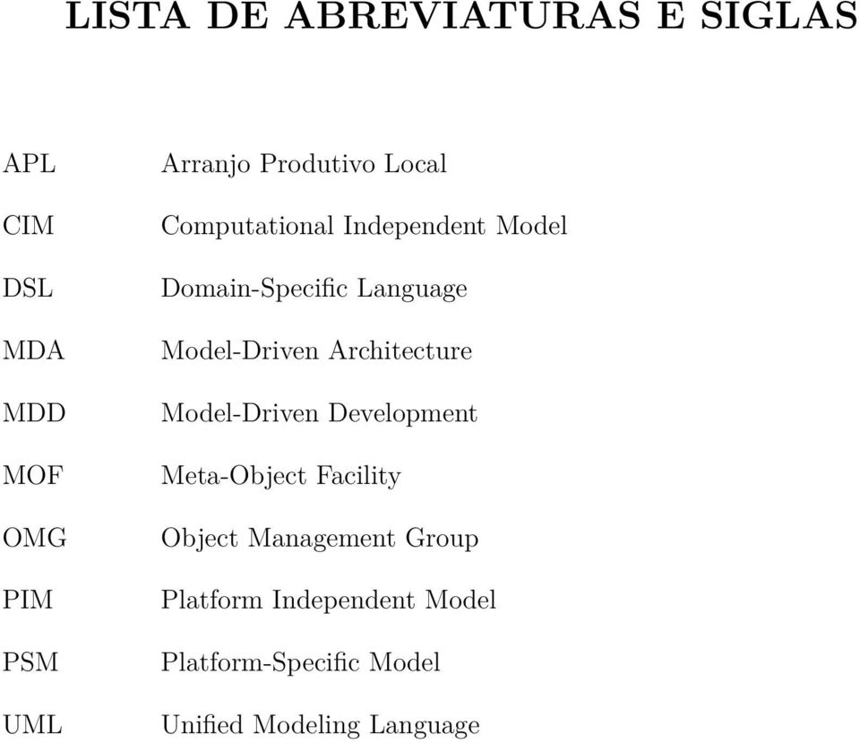 Model-Driven Architecture Model-Driven Development Meta-Object Facility Object