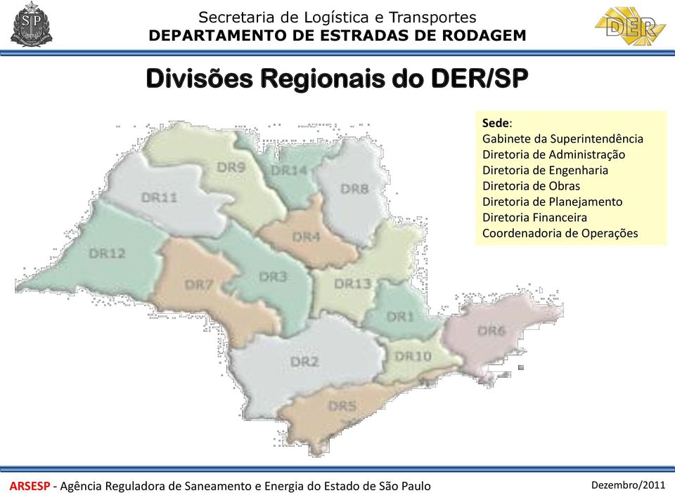 Diretoria de Engenharia Diretoria de Obras