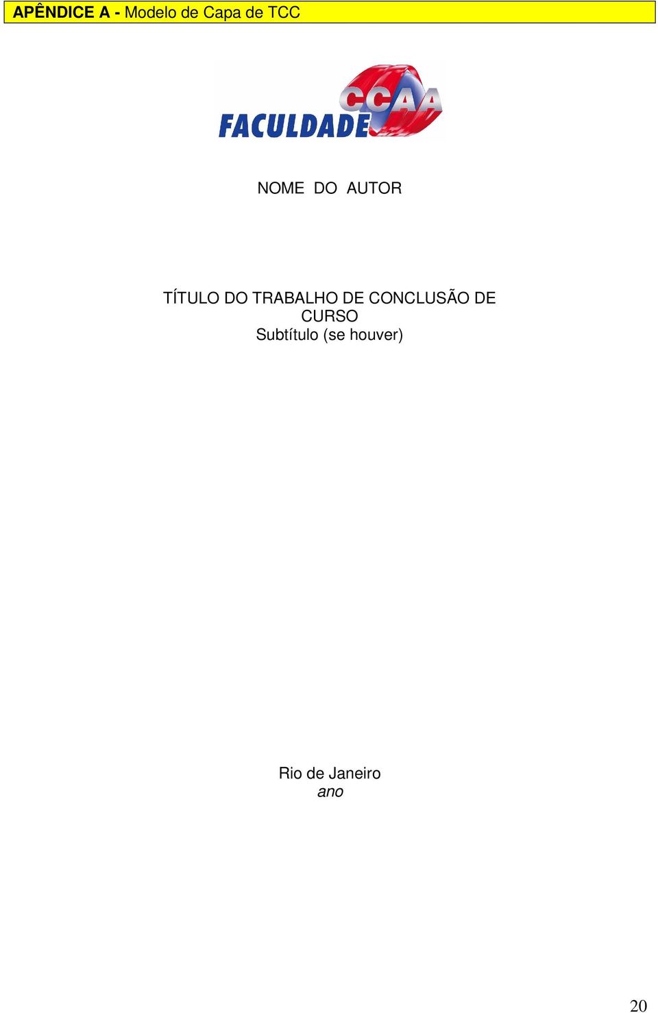 TRABALHO DE CONCLUSÃO DE CURSO