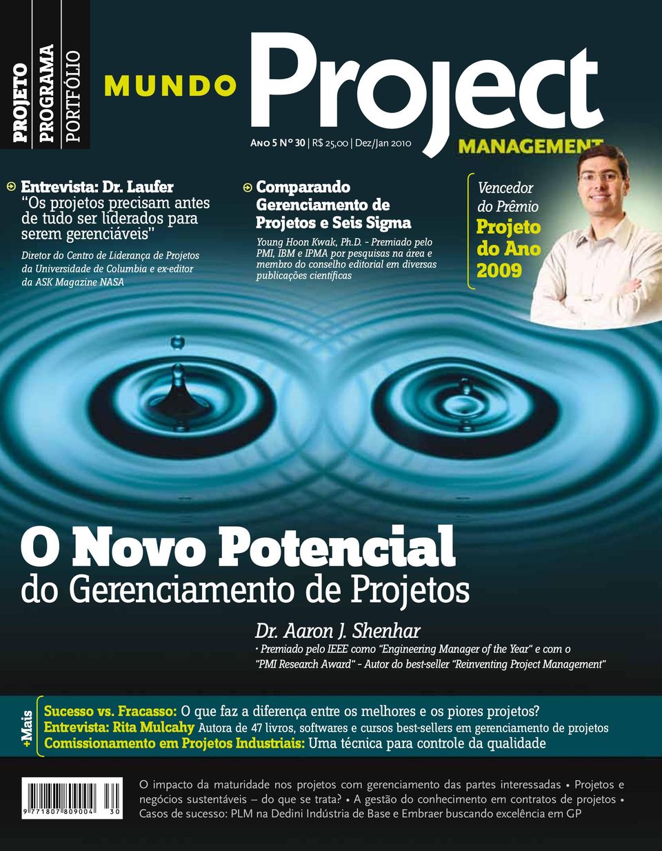 Gerenciamento de Projetos e Seis Sigma Young Hoon Kwak, Ph.D.