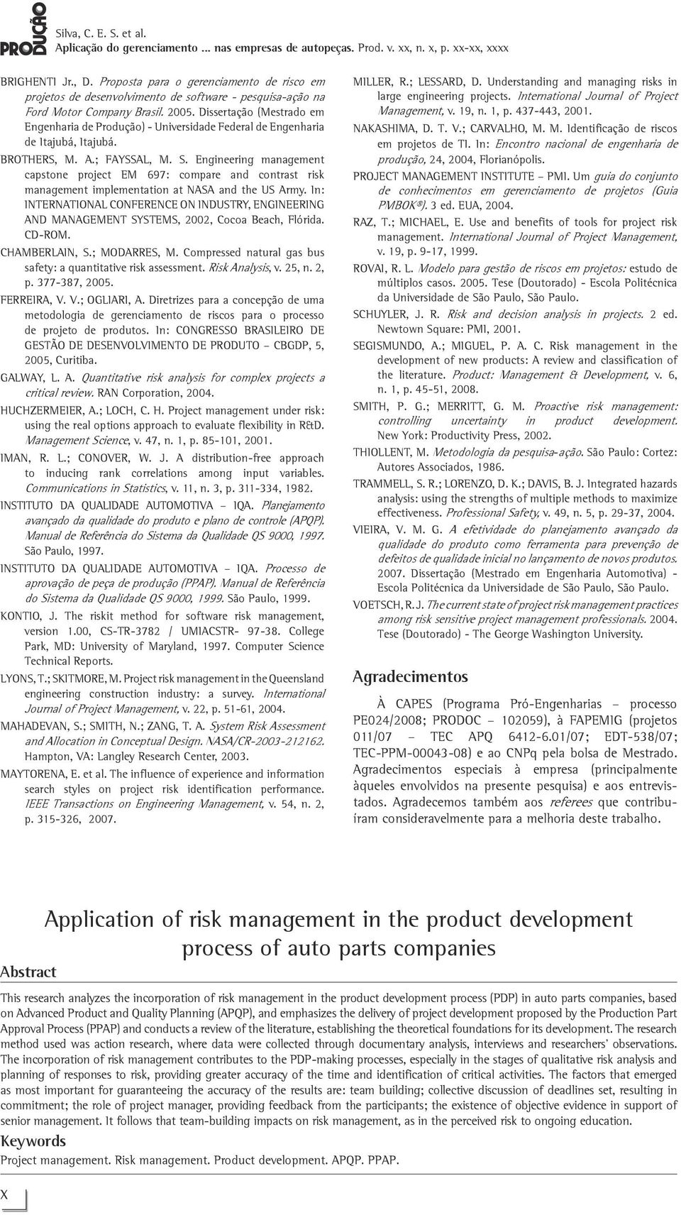 Engineering management capstone project EM 697: compare and contrast risk management implementation at NASA and the US Army.