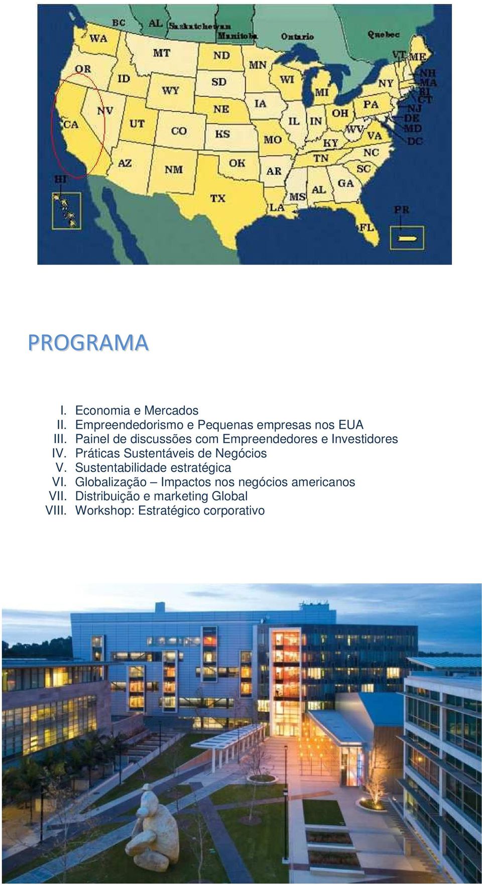 Práticas Sustentáveis de Negócios V. Sustentabilidade estratégica VI.