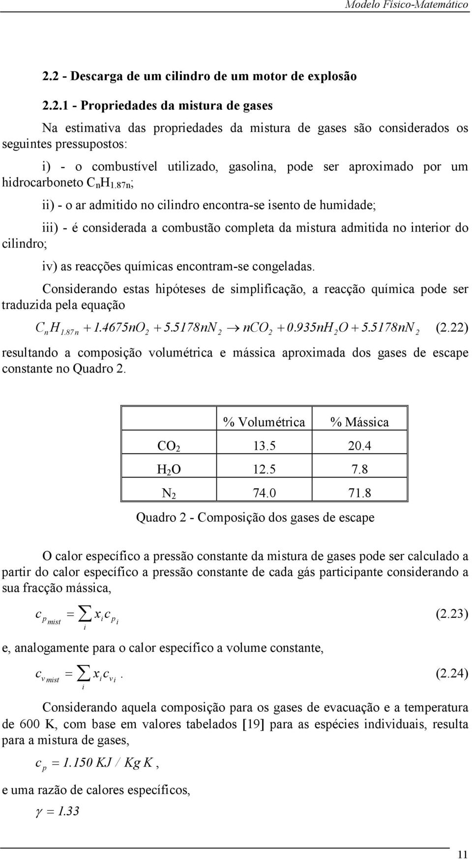 hidrocarboneto C n H.