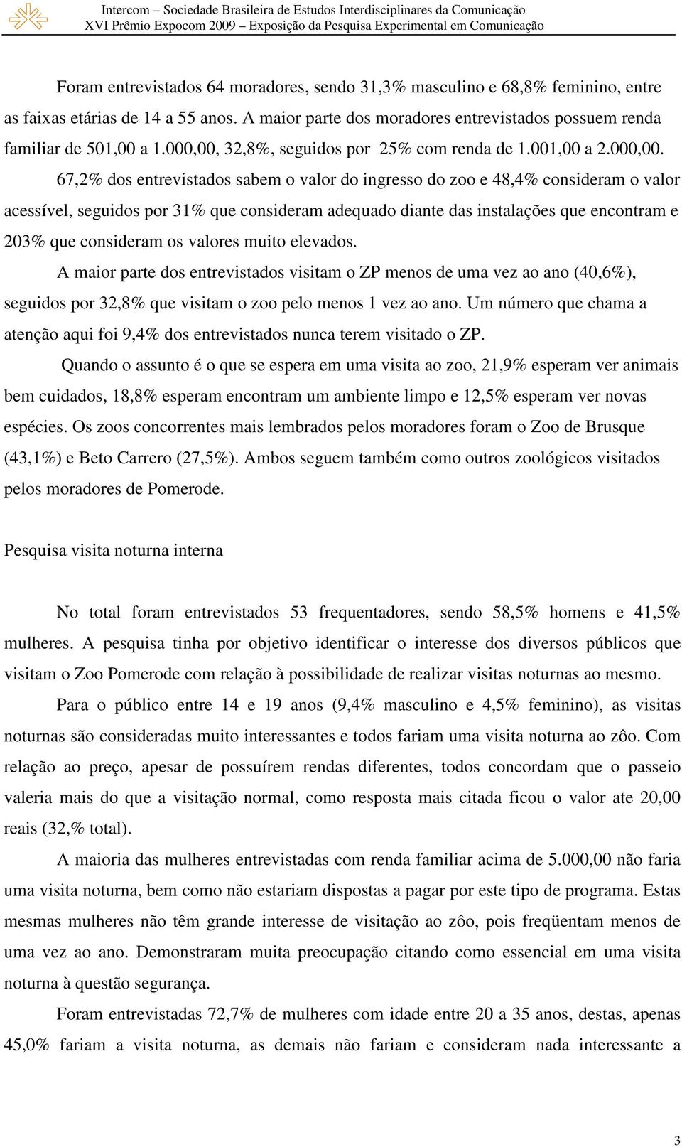 32,8%, seguidos por 25% com renda de 1.001,00 a 2.000,00.