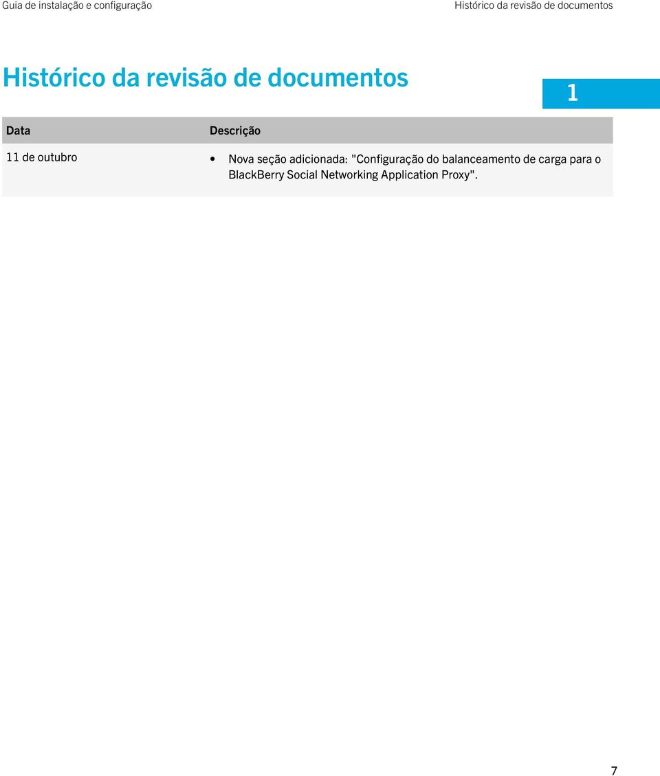 adicionada: "Configuração do balanceamento de carga