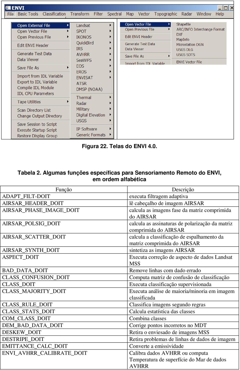 AIRSAR_SYNTH_DOIT ASPECT_DOIT BAD_DATA_DOIT CLASS_CONFUSION_DOIT CLASS_DOIT CLASS_MAJORITY_DOIT CLASS_RULE_DOIT CLASS_STATS_DOIT COM_CLASS_DOIT DEM_BAD_DATA_DOIT DESKEW_DOIT DESTRIPE_DOIT