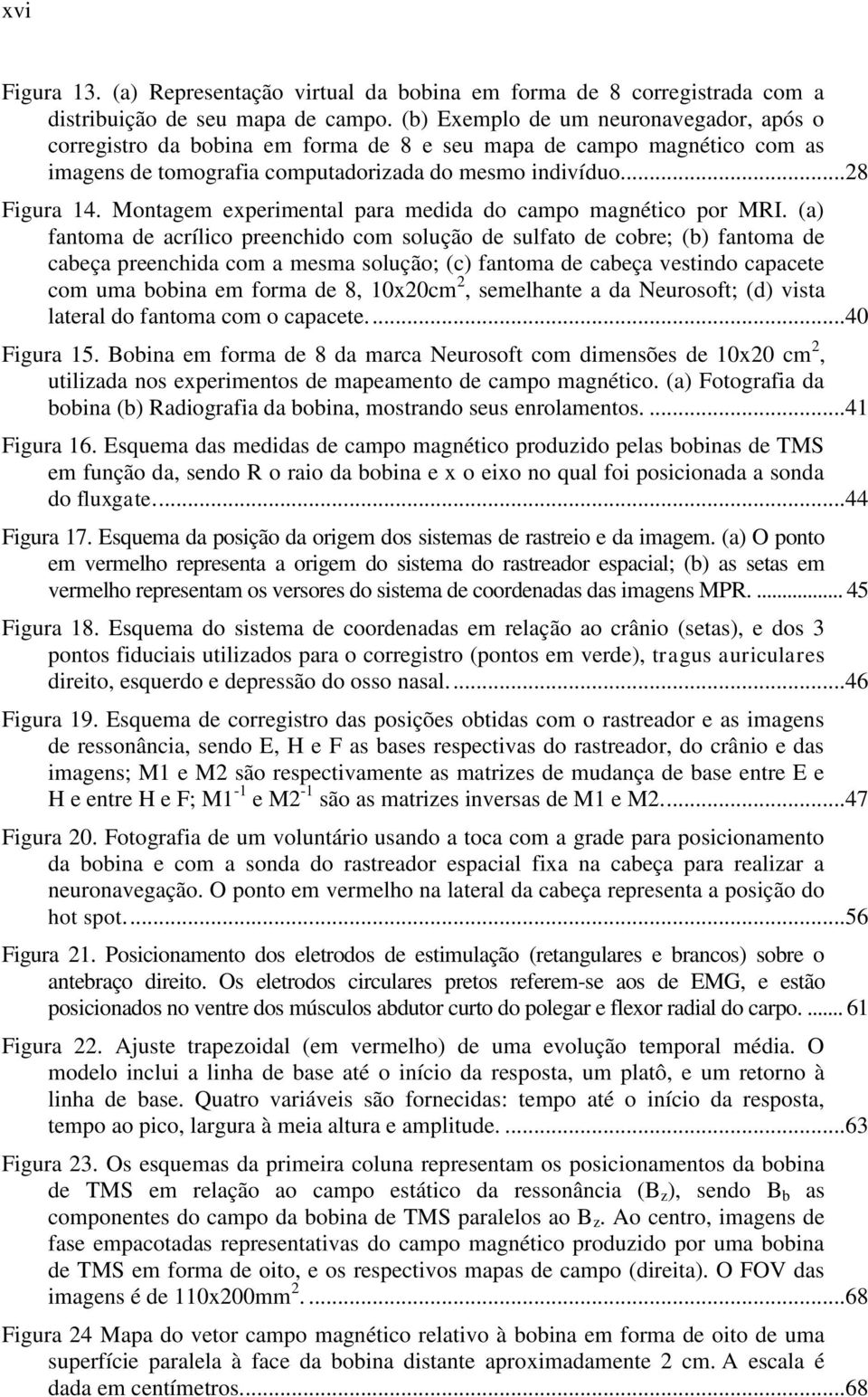 Montagem experimental para medida do campo magnético por MRI.