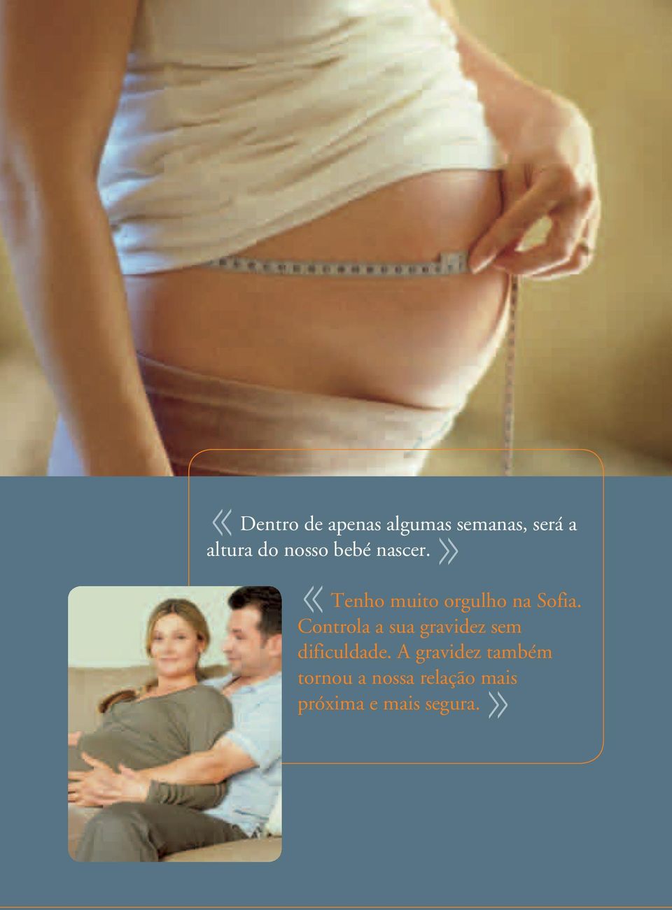 Controla a sua gravidez sem dificuldade.