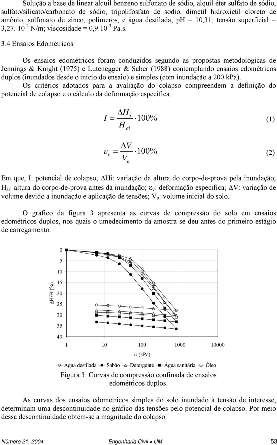 27. 10-2 N/m; viscosidade = 0,9.10-3 Pa.s. 3.