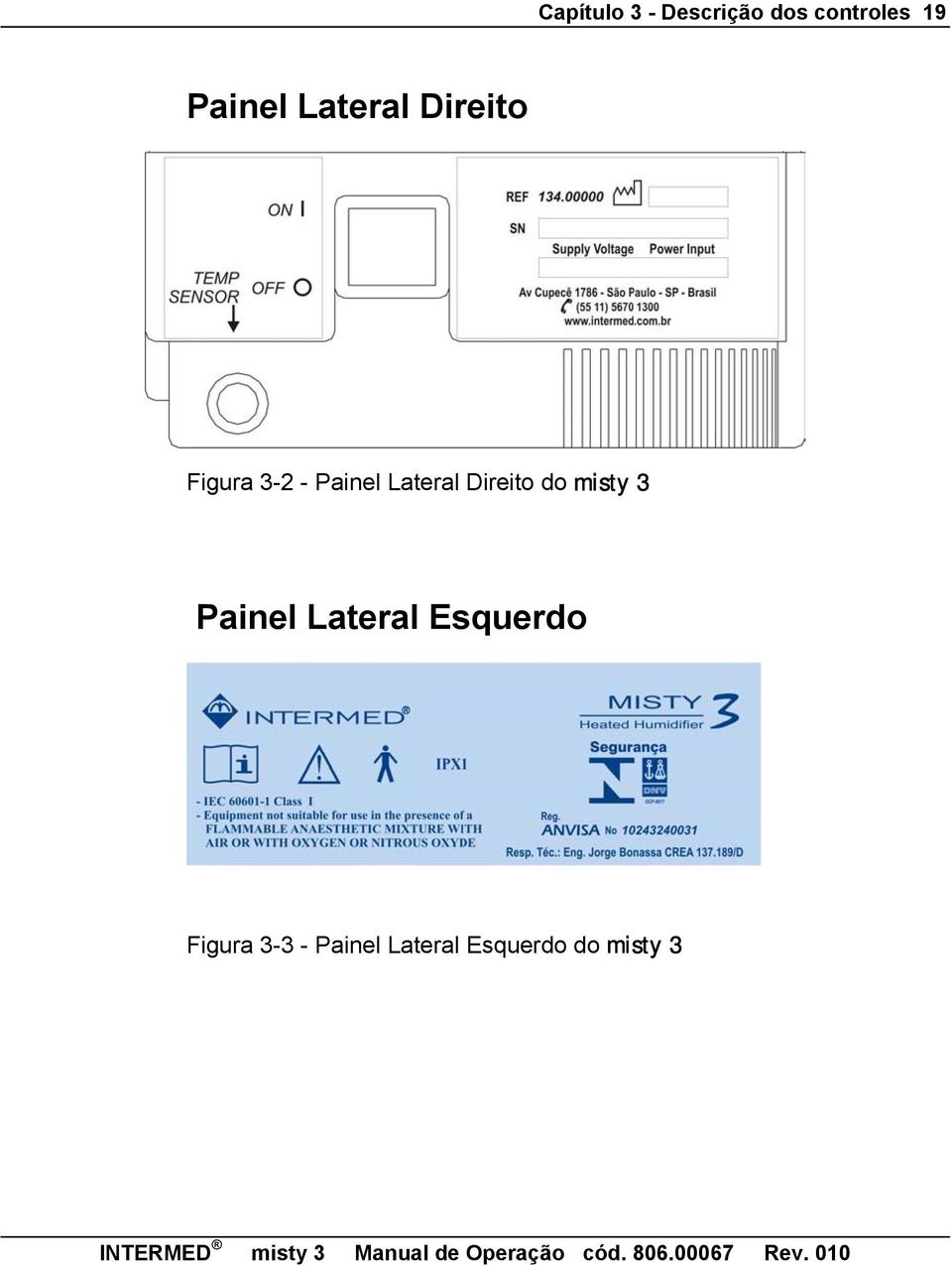 Lateral Direito do misty 3 Painel Lateral