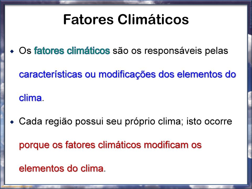 clima.