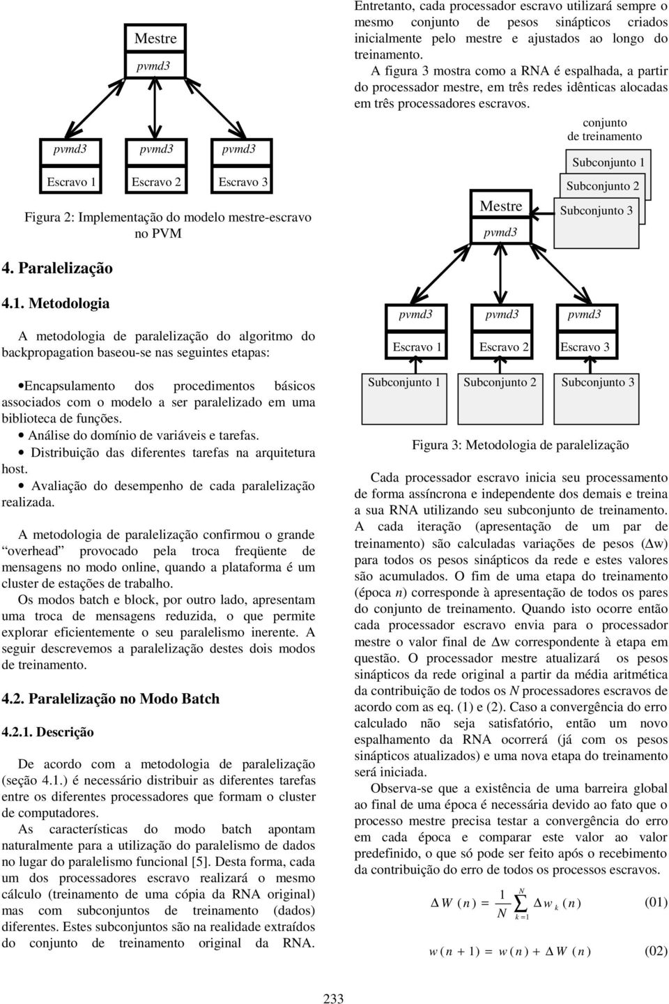 Mestre conjunto de treinamento Subconjunto 1 