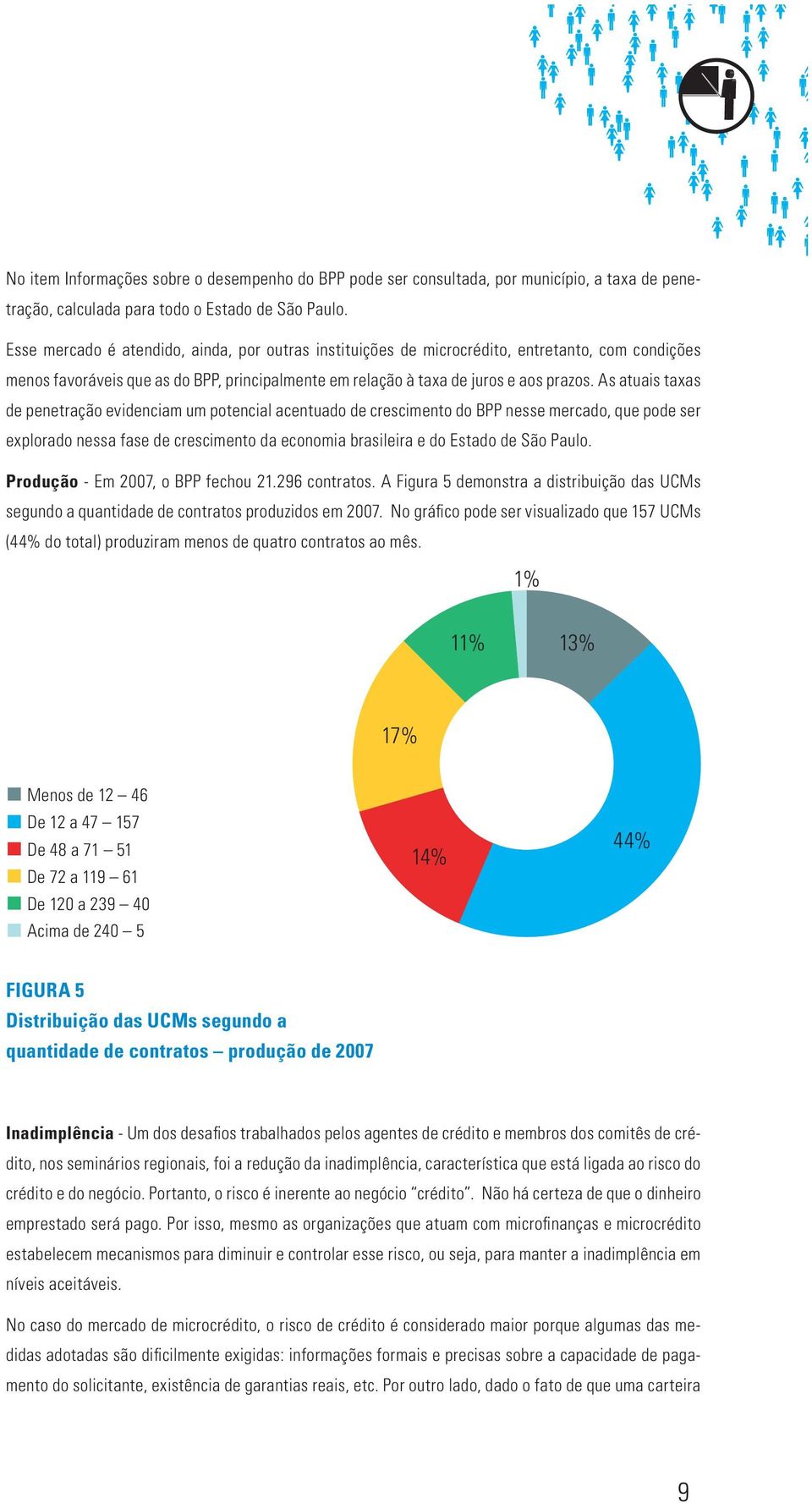 As atuais taxas de penetração evidenciam um potencial acentuado de crescimento do BPP nesse mercado, que pode ser explorado nessa fase de crescimento da economia brasileira e do Estado de São Paulo.