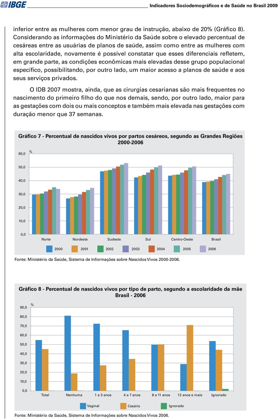 possível constatar que esses diferenciais refletem, em grande parte, as condições econômicas mais elevadas desse grupo populacional específico, possibilitando, por outro lado, um maior acesso a