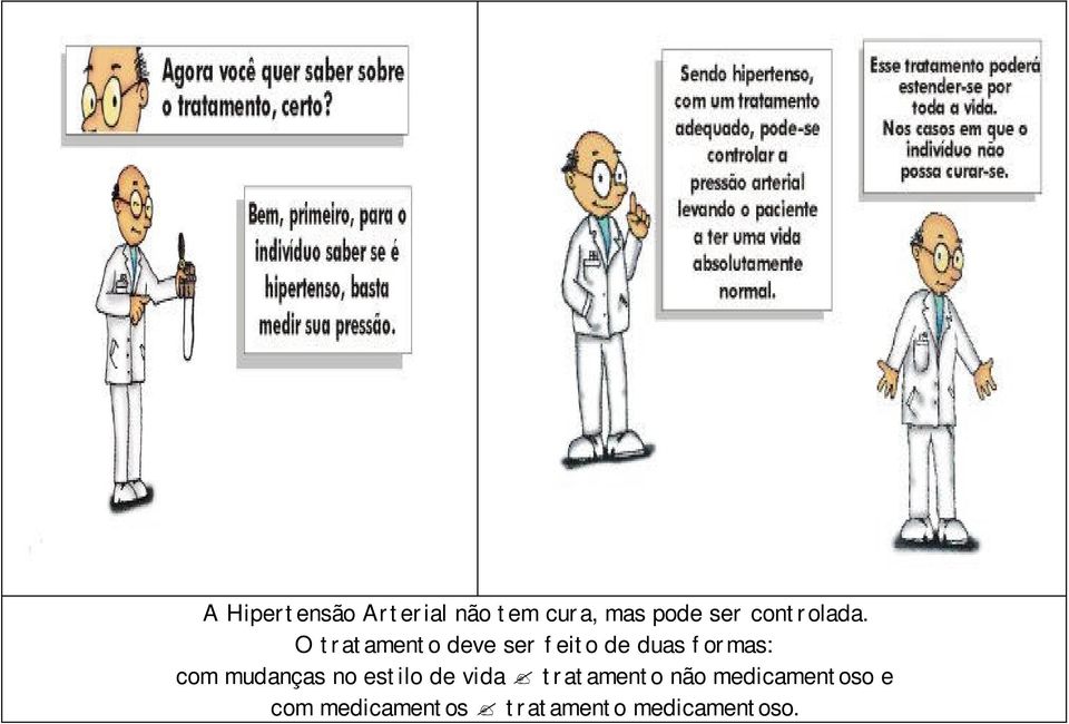 O tratamento deve ser feito de duas formas: com